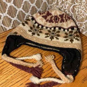 UNISEX Wool Hat Lined Icelandic Design (REI)